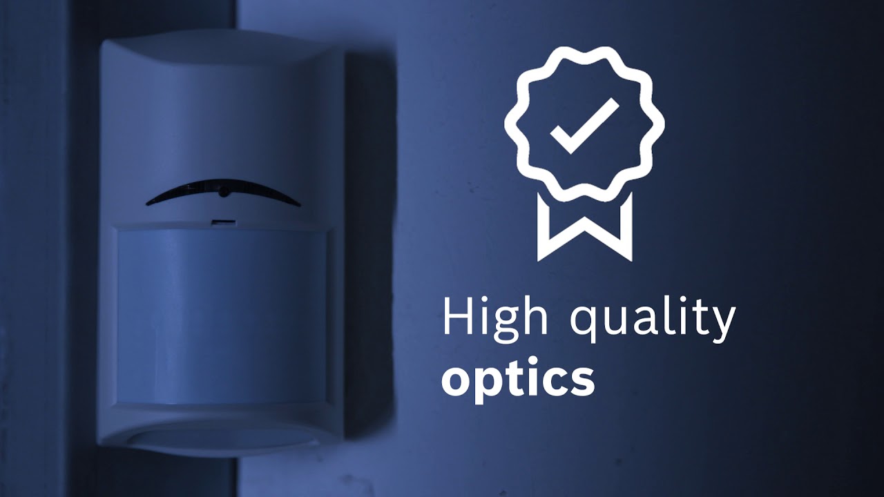Napredna optika BOSCH PIR detektora