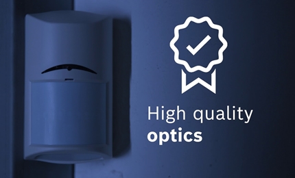 Napredna optika BOSCH PIR detektora